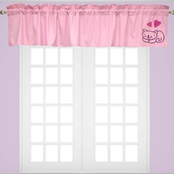 Tamas Cat 84 '' Valance Curtain - Picture 2 of 2